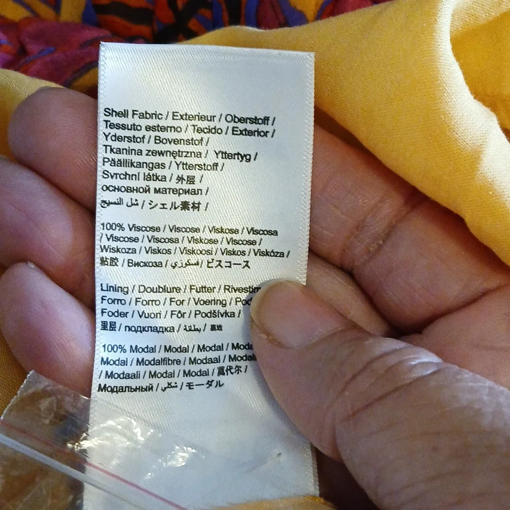 Farm Rio Print Ruffled  Multicolor Women's Dress - Picture 10 of 10